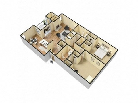 the dollhouse floor plan 503 sq ft